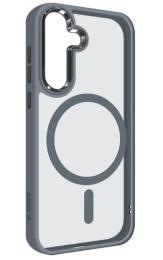 Чохол-накладка ArmorStandart Unit MagSafe для Samsung S25 Titanium Gray (ARM82262)