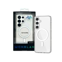 Чохол-накладка Monblan Magnetic Crystal Series для Samsung S25 Ultra Transparent