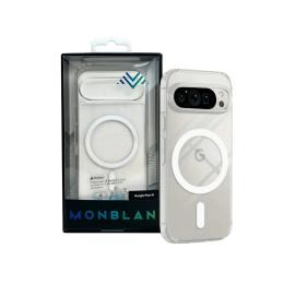 Чохол-накладка Monblan Magnetic Crystal Series для Google Pixel 9 Transparent
