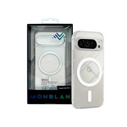 Чохол-накладка Monblan Magnetic Crystal Series для Google Pixel 9 Pro Transparent