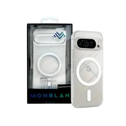 Чохол-накладка Monblan Magnetic Crystal Series для Google Pixel 9 Pro XL Transparent