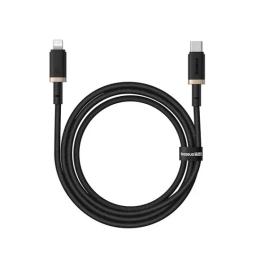 Дата-кабель Baseus Dura Series Type-C (тато)  -  Lightning (тато) 20W 1m Black (P10377800U01-00)