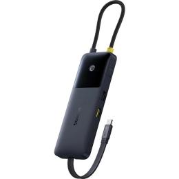 USB-хаб Baseus Dual Fast Charging 6-in-1 Black (B00070902123-00)