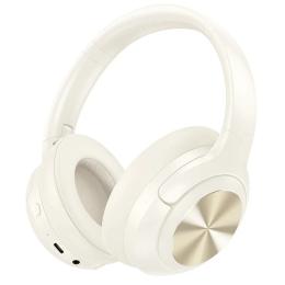 Накладні навушники Hoco W54 Young ANC Milky White