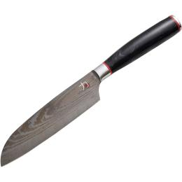 Кухонний ніж MasterPro (BGMP-4129-MBK) Santoku Tetsu 12.5 см