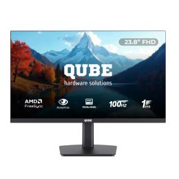 Монітор QUBE V24F100-PLUS Black 23.8