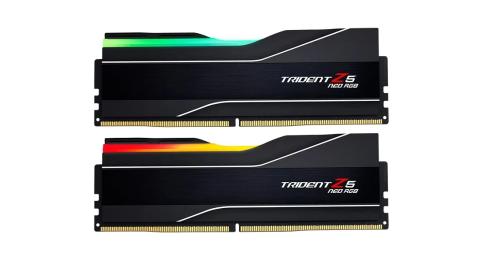 Оперативна память G.Skill 64GB (2x32GB) DDR5 6000 MHz CL36 Trident Z5 Neo RGB Black (F5-6000J3636F32GX2-TZ5NR)