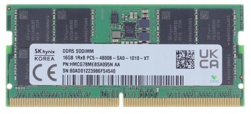 Оперативна память SK hynix 16GB SO-DIMM DDR5 5600 MHz (HMCG78AGBSA095N)
