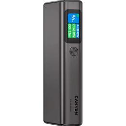 Зовнішній портативний акумулятор Canyon OnPower 230 TFT 20000 mAh Dark Gray PD130W (CNS-CPB230DG)