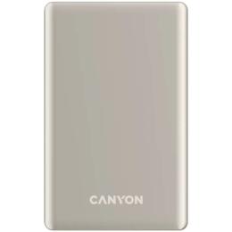 Зовнішній портативний акумулятор Canyon OnPower 510 slim Magsafe 10000 mAh Beige PD20W (CNS-CPB510BE)