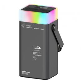 Зовнішній портативний акумулятор Aspiring Vigor 40 40000 mAh Black PD65W (PPVG.V04)