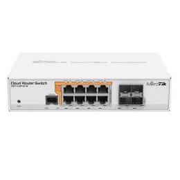 Світч Mikrotik CRS112-8P-4S-IN White 8 портів