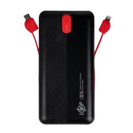 Зовнішній портативний акумулятор LogicPower PQ24 20000mAh Black Red (LP31339)