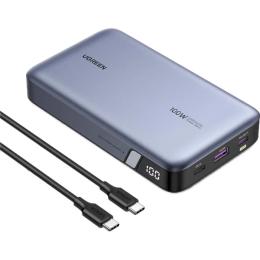 Зовнішній портативний акумулятор Ugreen PB720 20000mAh 100W Gray (25188)