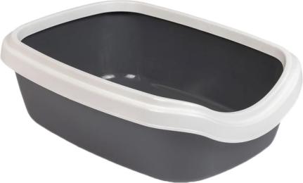 Туалет для котів Природа Comfort М Gray (4823082416998)