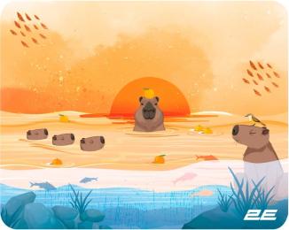 Килимок для мишки 2E CAPYBARRA S Yellow (2E-PAD-S-CAPY-YELLOW)