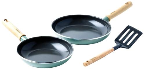 Набір сковорідок GreenPan Mayflower (CC001570-001) з лопаткою
