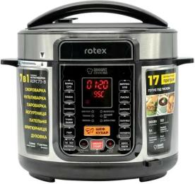 Мультиварка Rotex REPC73 Black Silver