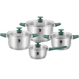 Набір посуду IQ Be Energy (IQ-6051) Silver Green