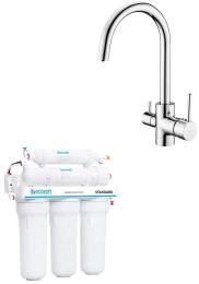 Кухонний змішувач Deante Ecosoft Standard (BCH_064M_PROMOSET) з фільтром зворотного осмосу