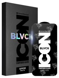 Захисне скло ArmorStandart Supreme Black Icon 2.5D для Apple iPhone 16e Black (ARM84134)