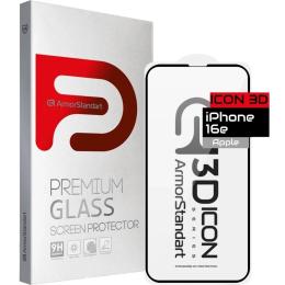 Захисне скло ArmorStandart Icon 3D для Apple iPhone 16e Black (ARM76270)