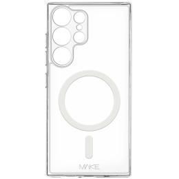 Чохол-накладка Make Crystal Magnet Pro для Samsung Galaxy S25 Ultra Transparent (MCCM-SS25U)