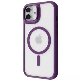 Чохол-накладка Proove Clear Essence Case with Magnetic Ring для iPhone 16 Deep Purple