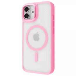 Чохол-накладка Proove Clear Essence Case with Magnetic Ring для iPhone 16 Pink Sand