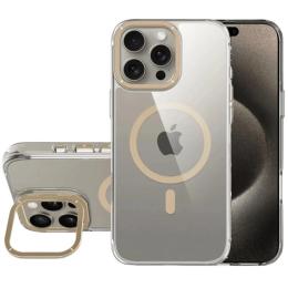 Чохол-накладка EpiK TPU Space Case Apex with MagSafe для Apple iPhone 16 Pro (6.3) Gold