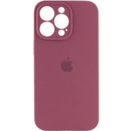 Чохол-накладка EpiK Silicone Case Full Camera Protective (AA) для Apple iPhone 16 Pro Max (6.9) Plum