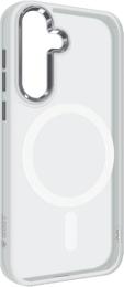 Чохол-накладка ArmorStandart Unit MagSafe для Samsung S25 Clear Silver Matte (ARM82261)