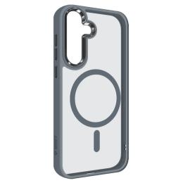 Чохол-накладка ArmorStandart Unit MagSafe для Samsung S25 Plus Titanium Gray (ARM83091)