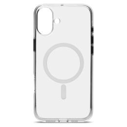 Чохол-накладка Harder Nude MagCase для Apple iPhone 16 Plus Transparent (ARM82433)
