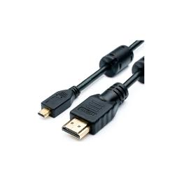 Відео-кабель Atcom Standard HDMI (тато)  -  micro HDMI (тато) (22402), 2 м Black