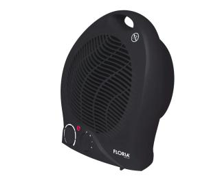 Тепловентилятор Floria ZLN-6171 Black 2000Вт, 3 режими