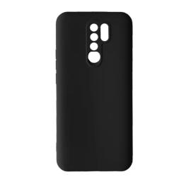 Чохол-накладка Infinity Silicone Case Camera (no logo) для Xiaomi Redmi 9 Black (2000001344606)