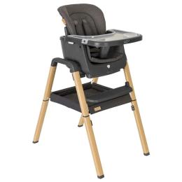 Стільчик для годування Tutti Bambini Nova Black Gray (611010/3590)