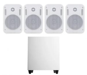 Акустичний комплект SKY SOUND SUBT-10W/PM (2х40Вт) WHITE