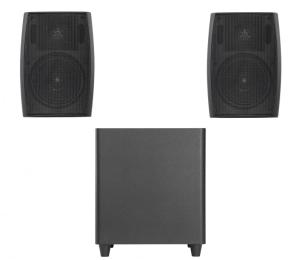 Акустичний комплект SKY SOUND SUBT-10B/LS (2x40Вт) BLACK
