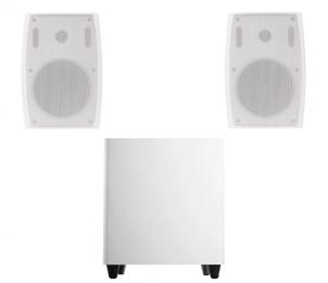 Акустичний комплект SKY SOUND SUBT-10W/LS (2x40Вт) WHITE