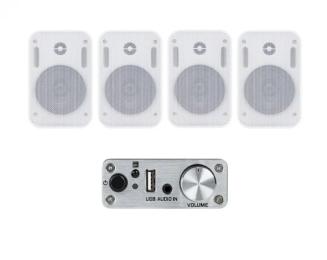 Акустичний комплект SKY SOUND WIFI BOX-1404 White