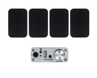 Акустичний комплект SKY SOUND WIFI BOX-1404 BLACK