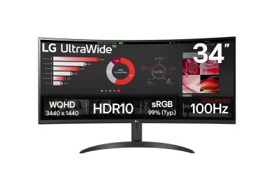 Монітор LG 34WR50QK-B Black 34