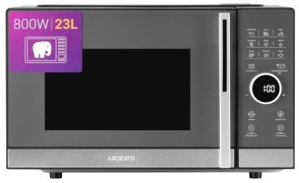 Мікрохвильова піч Ardesto WO-823EB Black 23л, 800Вт