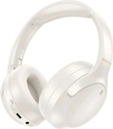 Накладні навушники Borofone BO31 Prestige active noise Reduction BT headphones Milky White
