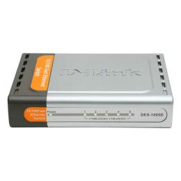 Світч D-Link DES-1005D Black 5 портів