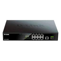 Світч D-Link DGS-1010MP Black 10 портів