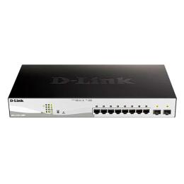 Світч D-Link DGS-1210-10MP Black 10 портів