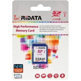 Карта памяті RiData FF970342 Black 256GB SDXC Class 10 UHS-I